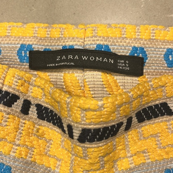 Zara Woman Patterned Skirt - Picture 5 of 5